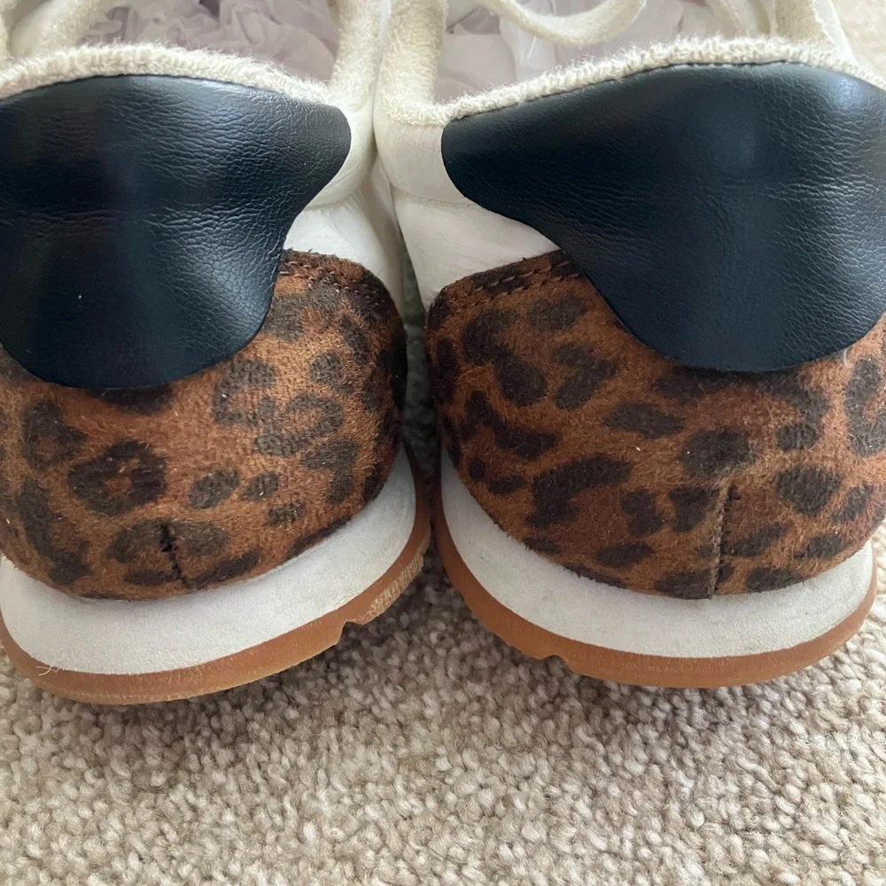 JF Kate Retro Animal‎ Print Lace Up Sneakers Size 12